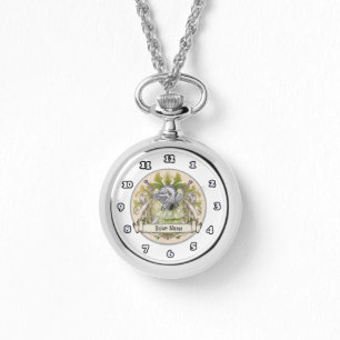 Green Knight Familienwappen Surname Armbanduhr