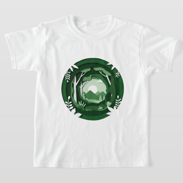 Green landscape T-Shirt (Ablage )