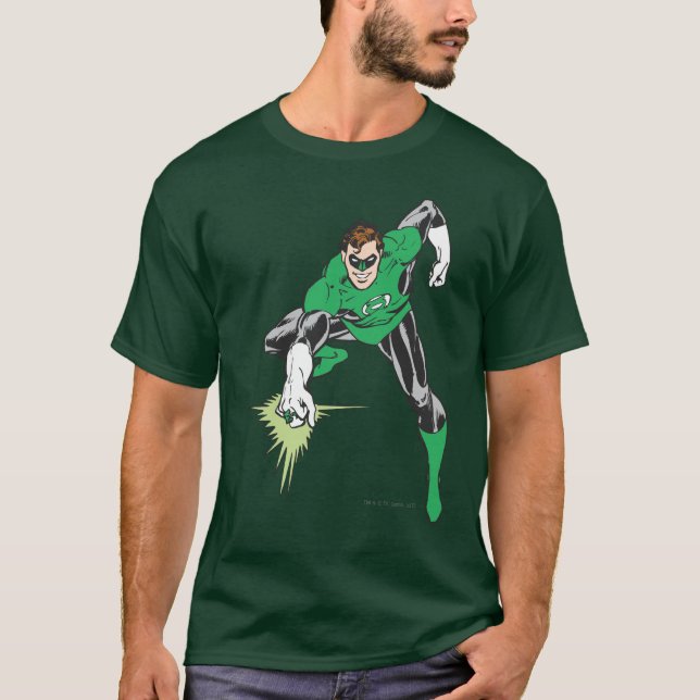 Green Lantern Fight T-Shirt (Vorderseite)