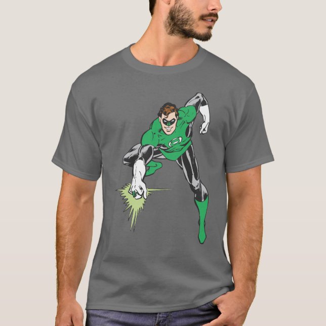 Green Lantern Fight T-Shirt (Vorderseite)