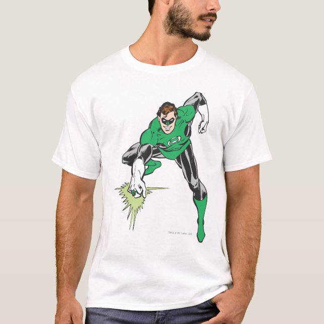 Green Lantern Fight T-Shirt (Vorderseite)