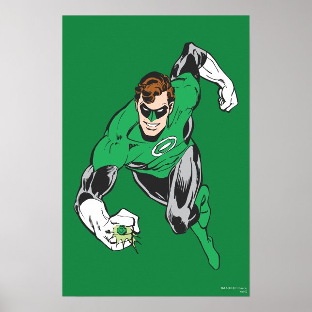 Green Lantern Fly Forward Poster (Vorne)