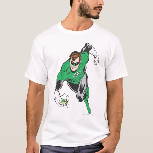 Green Lantern Fly Forward T-Shirt (Vorderseite)