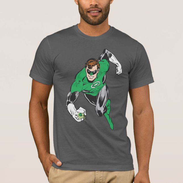 Green Lantern Fly Forward T-Shirt (Vorderseite)