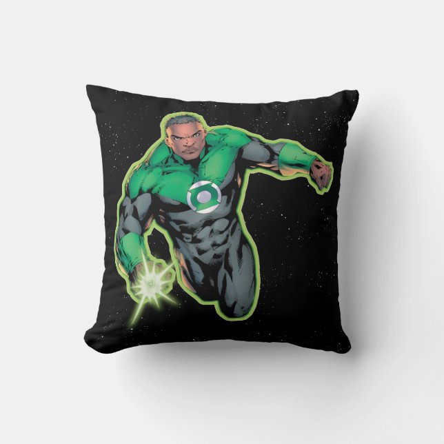 Green Lantern John Stewart Kissen (Vorderseite)