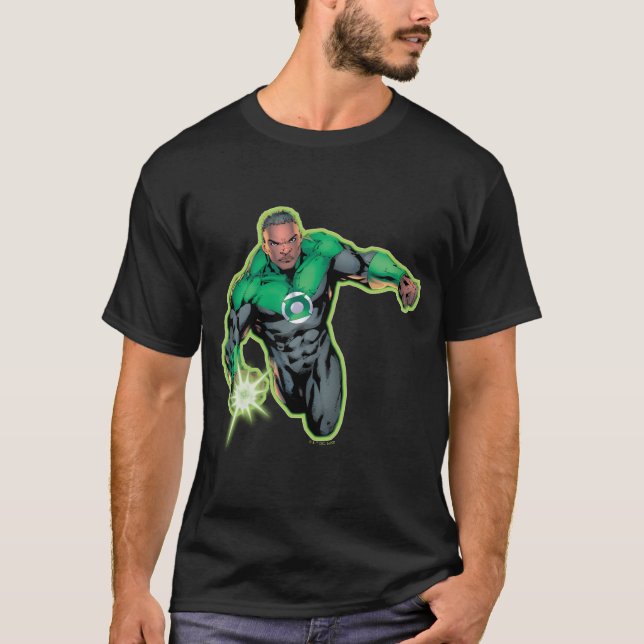 Green Lantern John Stewart T-Shirt (Vorderseite)