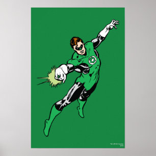 Green Lantern Jump Poster