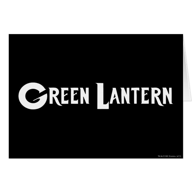 Green Lantern Logo 10 (Vorderseite (Horizontal))