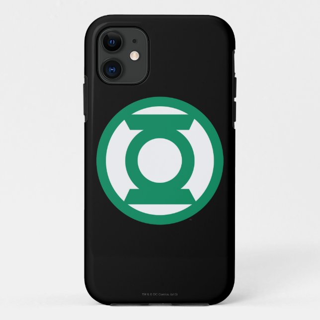 Green Lantern Logo 13 Case-Mate iPhone Hülle (Rückseite)