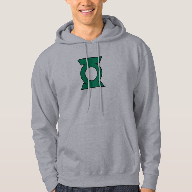 Green Lantern Logo 15 Hoodie (Vorderseite)