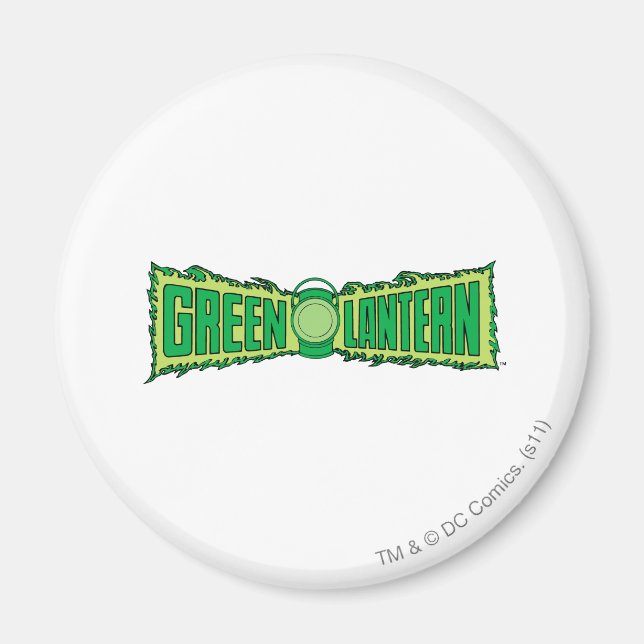 Green Lantern Logo 4 Magnet (Vorne)