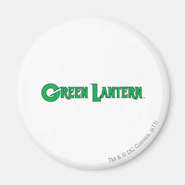 Green Lantern Logo 9 Magnet (Vorne)