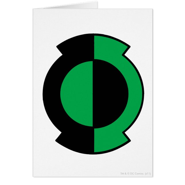 Green Lantern Logo Gedreht (Vorne)