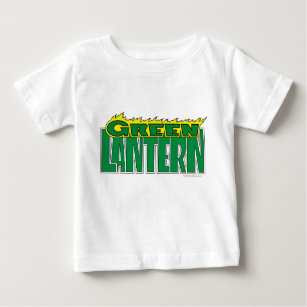 Green Lantern Logo - Gelbe Flammen Baby T-shirt