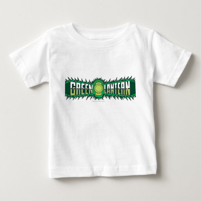 Green Lantern Logo - Grüne Flammen Baby T-shirt (Vorderseite)