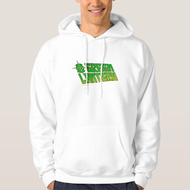 Green Lantern Logo - Slanted Hoodie (Vorderseite)
