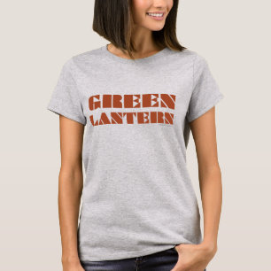 Green Lantern Logo - Tan T-Shirt