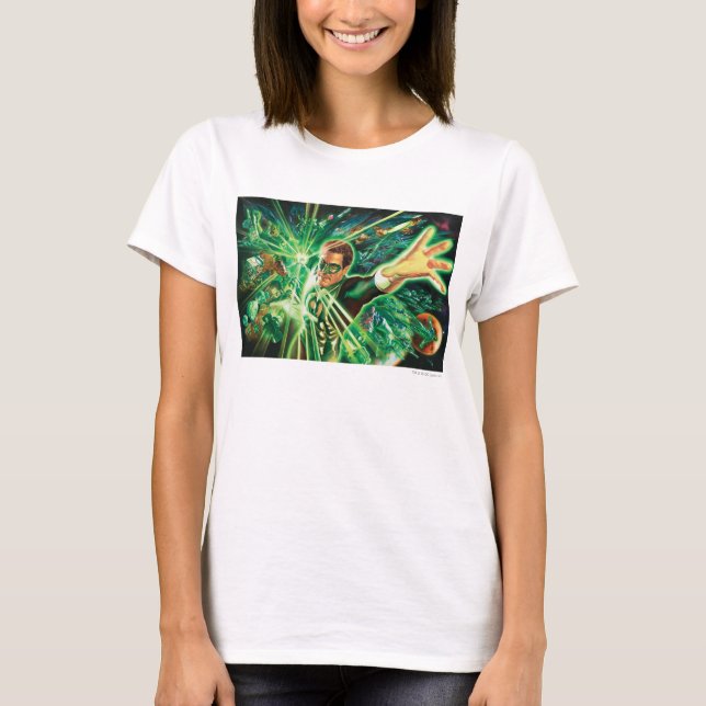 Green Lantern Painting T-Shirt (Vorderseite)