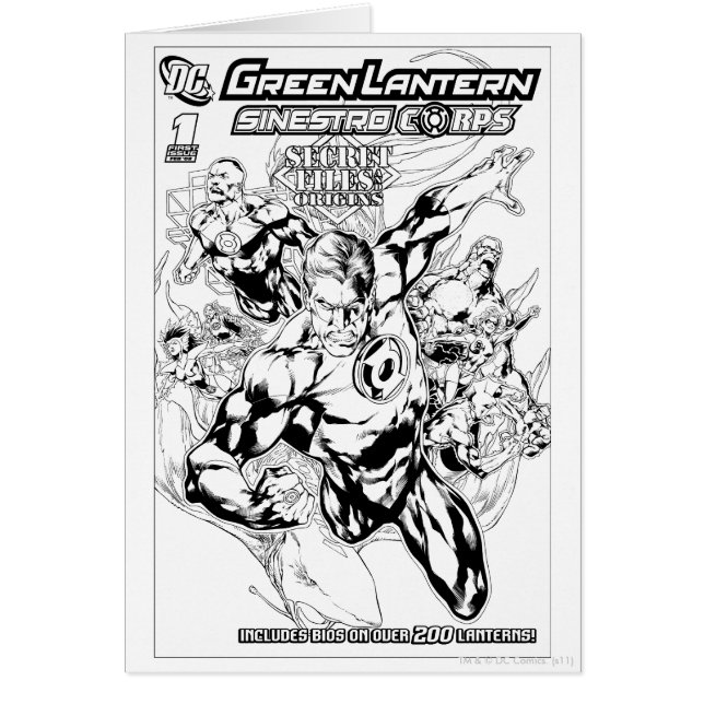 Green Lantern - Secret Files and Origins Cover, Bl (Vorne)
