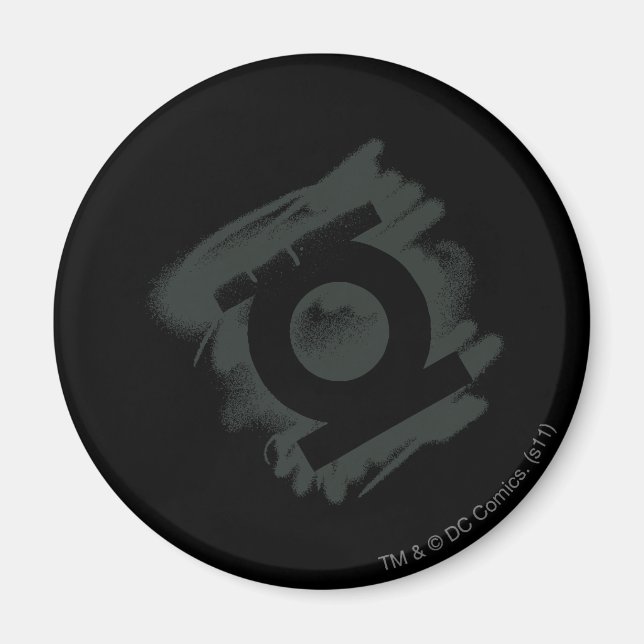 Green Lantern Spray Symbol Magnet (Vorne)