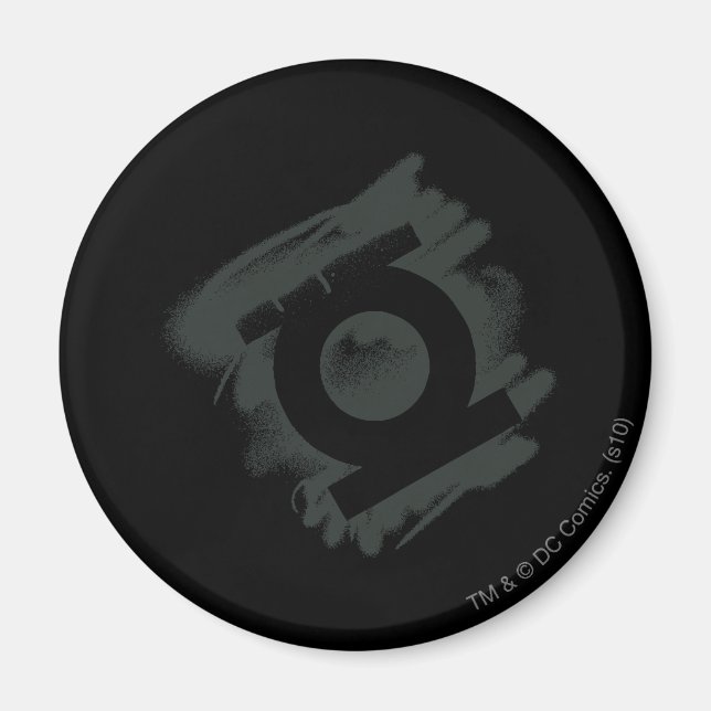 Green Lantern Spray Symbol Magnet (Vorne)