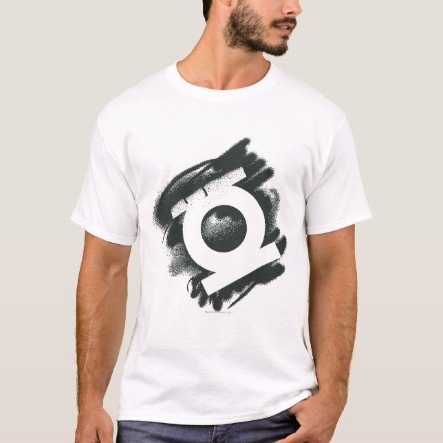 Green Lantern Spray Symbol T-Shirt (Vorderseite)