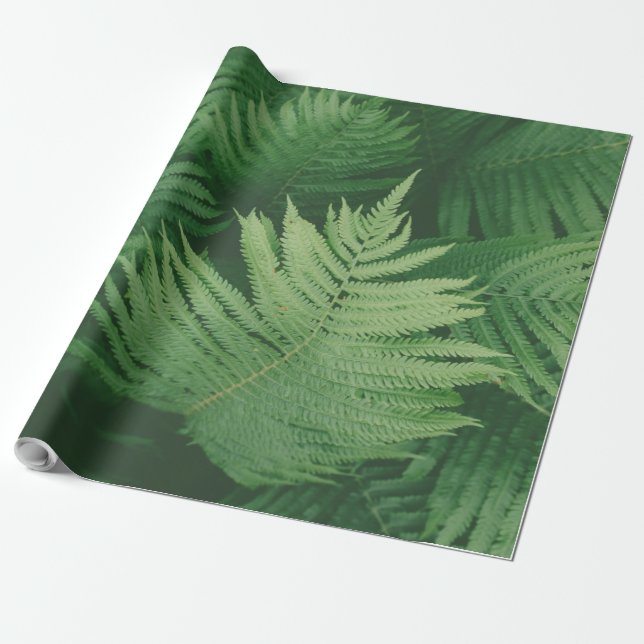 GREEN LEAF GESCHENKPAPIER (Ungerollt)