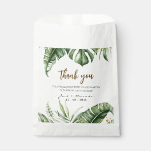 Green Leaf Greenery Gastgeschenke Hochzeiten Tasch Geschenktütchen