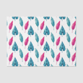 Green Leaf Muster 21 Seidenpapier