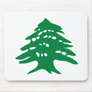 Green Libanon Cedar Mousepad