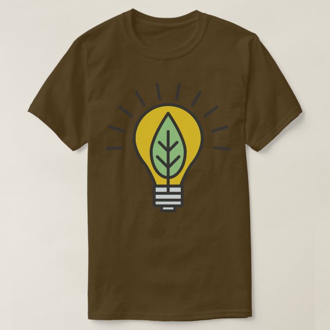 Green Light Environment-Symbol T-Shirt (Design vorne)