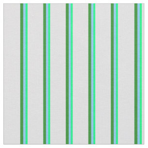 Green, Light Sky Blue, Forest Green & Lavender Stoff