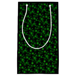Green Lights Christmas Bag (schwarz) Kleine Geschenktüte