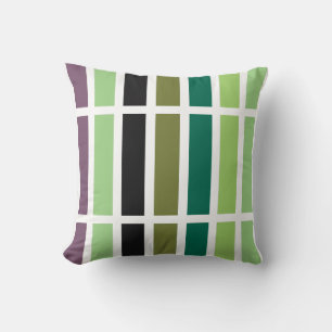 Green Lila Black Hues Kissen