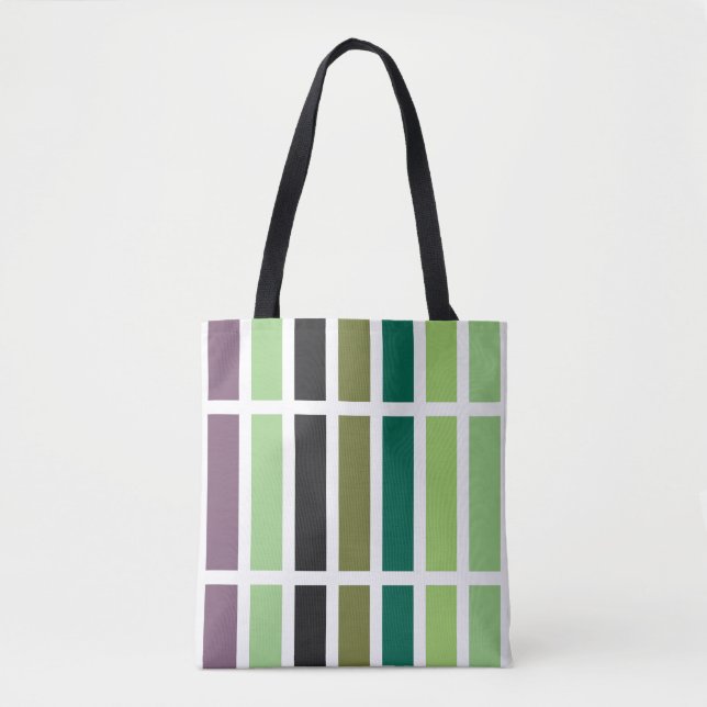 Green Lila Black Hues Tasche (Vorderseite)