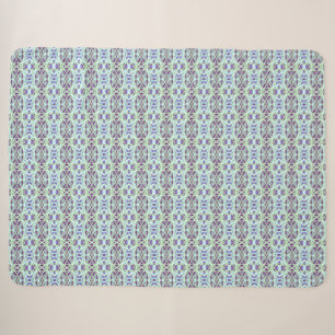 Green Lila Gray Blue Art Deco Accent Bed Stuhl Sherpadecke