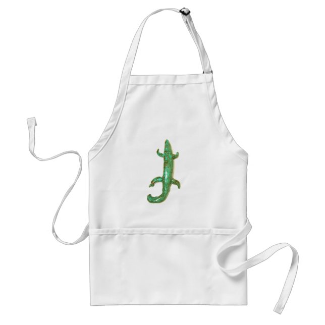 green lizard apron schürze (Vorne)