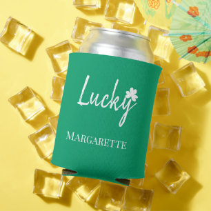 Green Lucky Irish Kleeblatt St Patricks Day Dosenkühler