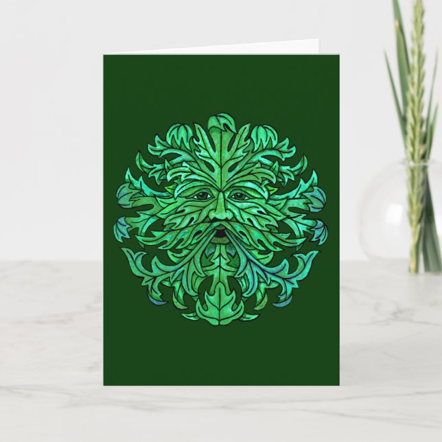 Green Man Blize Karte (Vorderseite)