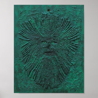 Green Man Poster