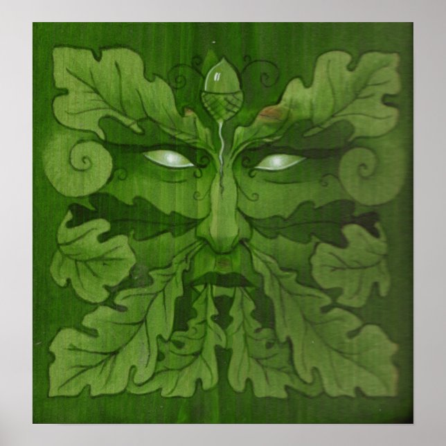 Green Man Poster (Vorne)