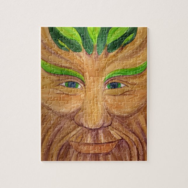 Green Man Puzzle (Vertikal)