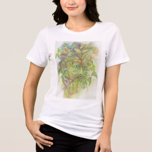 Green Man Tri-Blend Shirt