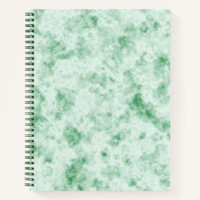 Green-Marble-Notebook Notizbuch (Vorderseite)