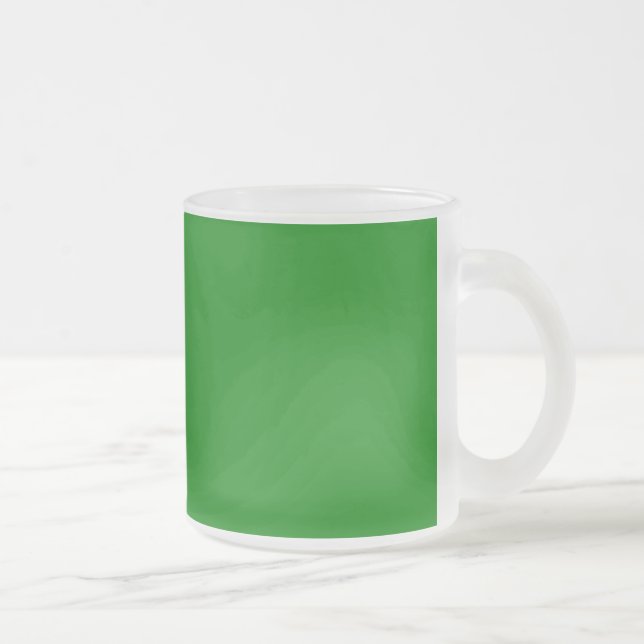 Green Mattiert Glass Coffee Tasse (Rechts)