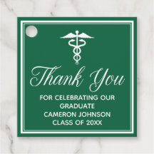 Green Medical School Custom Graduation Party