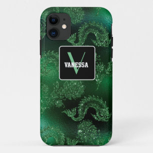 Green Mermaid Glitzer - Persönlich gestalten Case-Mate iPhone Hülle