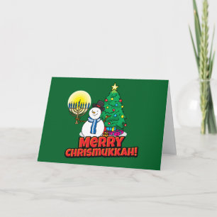 Green Merry Chrismukkah Juden und Weihnachten