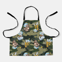 Green Military Camouflage Pattern