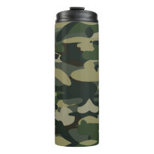 Green Military Camouflage Pattern